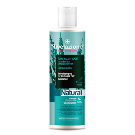 NIVELAZIONE Skin therapy Natural Bio szampon do włosów zniszczonych 300 ml