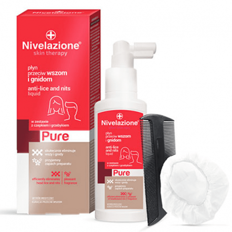 NIVELAZIONE Skin Therapy PURE Płyn przeciw wszom i gnidom 100 ml