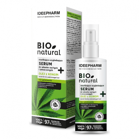 bioNatural  Serum do włosów suchych i zniszczonych bez spłukiwania 200ml