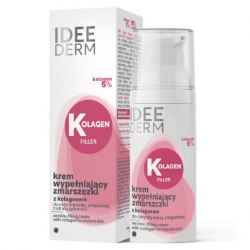 IDEE DERM Krem wypełniający zmarszczki z kolagenem 5% 50 ml