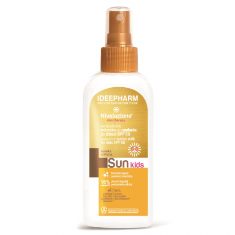 NIVELAZIONE Skin Therapy SUN Wodoodporne mleczko do opalania dla dzieci SPF 50 