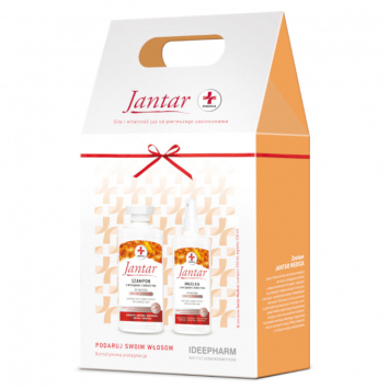 Zestaw Jantar Medica (szampon 330 ml + mgiełka 200ml)